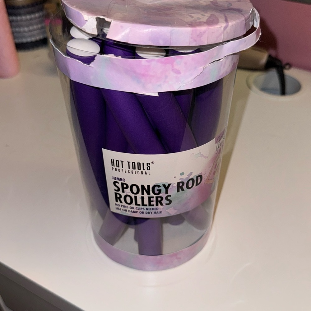 Jumbo hair curlers